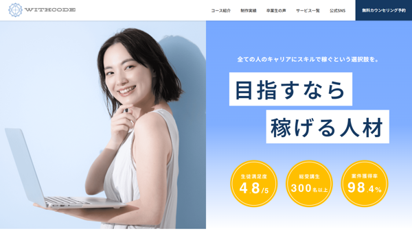 WithCodeのキャプチャ
